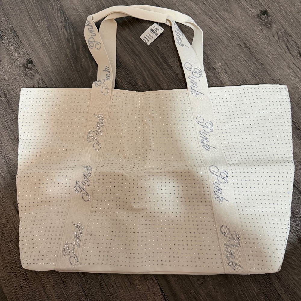 PINK Victoria’s Secret Studded Tote Bag
